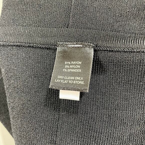 WHBM Boatneck Colorblock Knit Sweater Dress Fit & Flare Size Short Sleeve Small - Picture 9 of 10